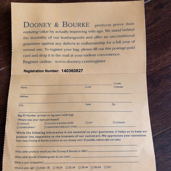 Dooney and Bourke Kingston Handbag - Picture 5 of 8